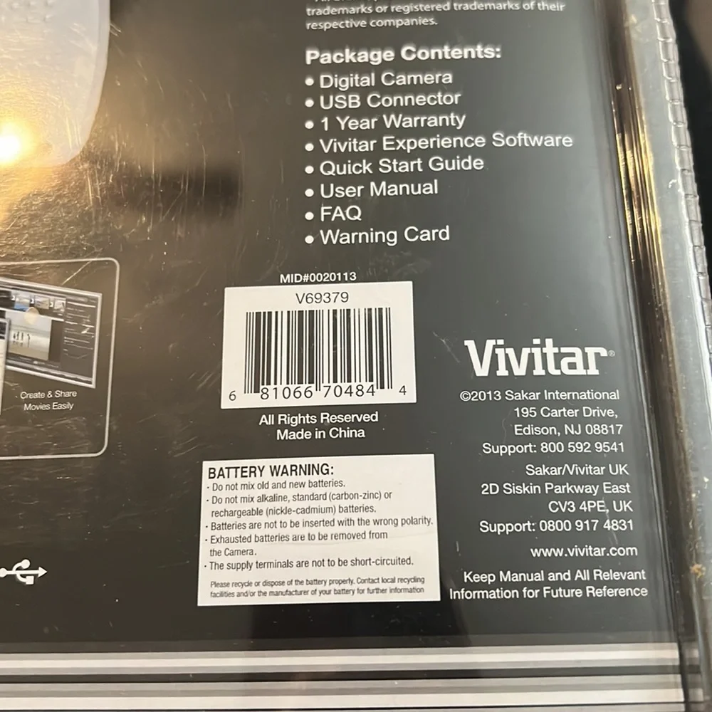 Vivitar Digital Camera